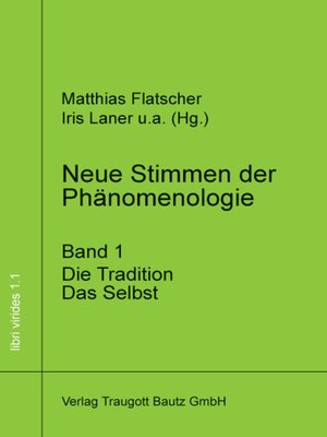 cover image of Neue Stimmen der Phänomenologie, Band 1